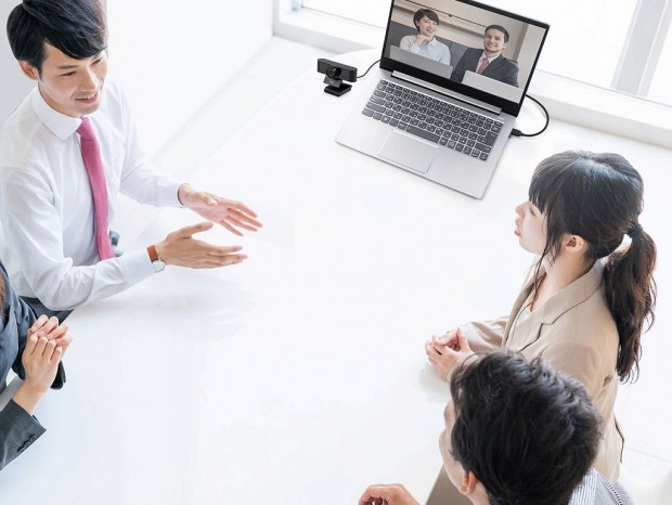 サンワダイレクト、広範囲をキレイに撮影できる会議向けWebカメラ「400-CAM083」