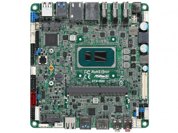 Tiger Lake-U搭載のMini-STXマザーボード、ASRock Industrial「STX-1500」