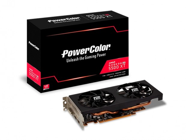 PowerColor、オリジナルデュアルファンクーラー搭載のRX 5500 XT計2モデル