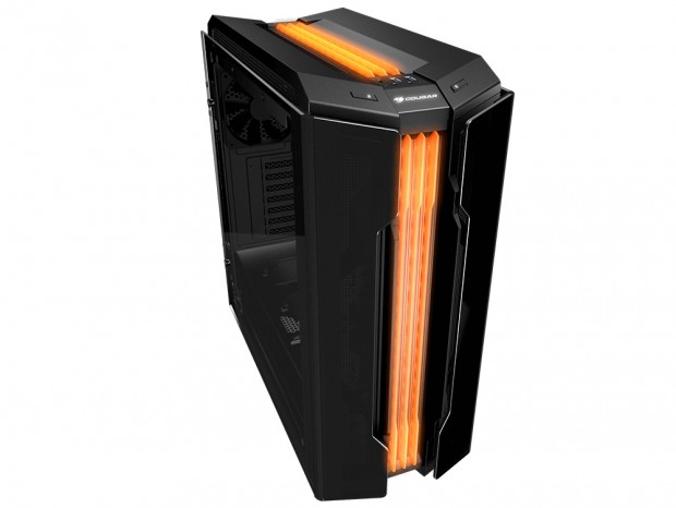 ガルウイング強化ガラス採用のミドルタワーPCケース、COUGAR「Gemini T Pro」