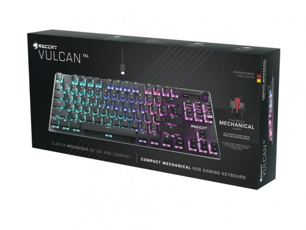 ROCCAT、ゲーミングキーボード「VULCAN」シリーズにテンキーレスモデル追加