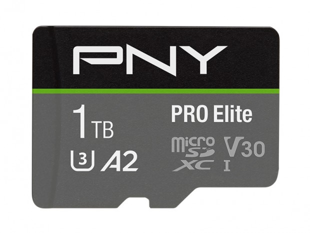 容量1TBのA2対応microSDXCカード、PNY「PRO Elite 1TB」