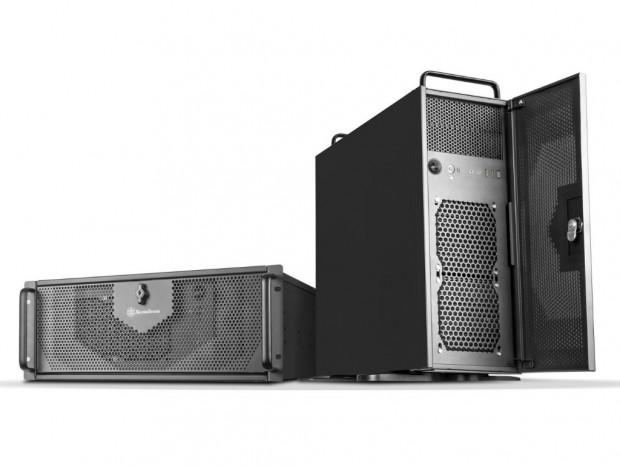 ミドルタワーとしても使えるラックマウント型ケース、SilverStone「RM42-502」