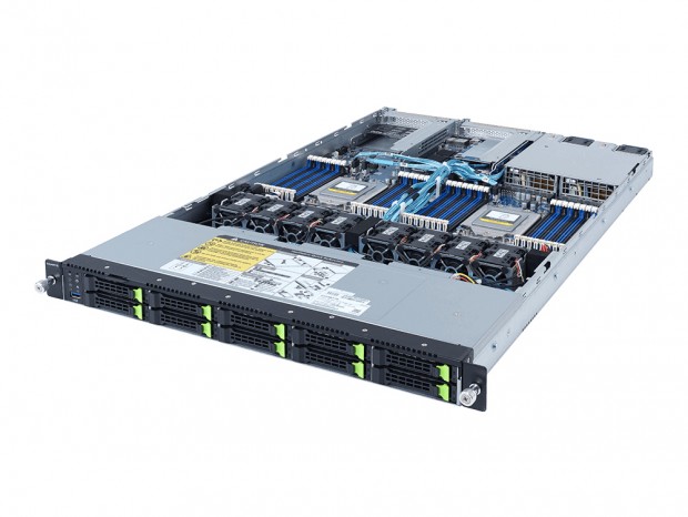 GIGABYTE、PCIe4.0ホットスワップベイを搭載するEPYCサーバー計6機種