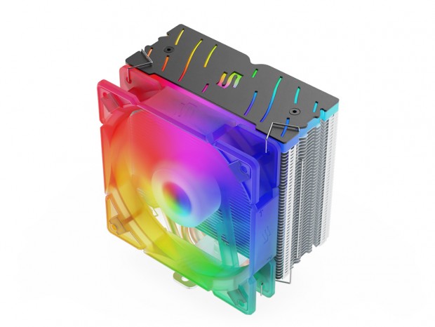 高さを146mmに抑えた120mmファンサイドフロー、SilentiumPC「Fera 3 EVO ARGB」