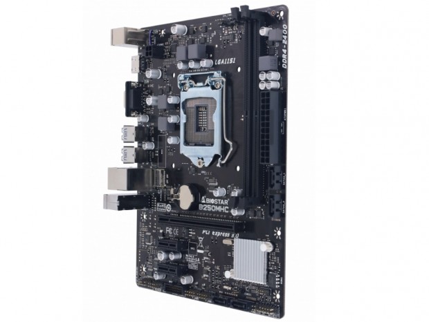 第6/7世代Coreプロセッサ対応マザーボードに久しぶりの新作、BIOSTAR「B250MHC」
