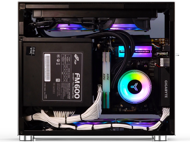 パソコンパーツ（itx） ハイエンドゲーミングPC向けMini-ITXケース、JONSBO「V10