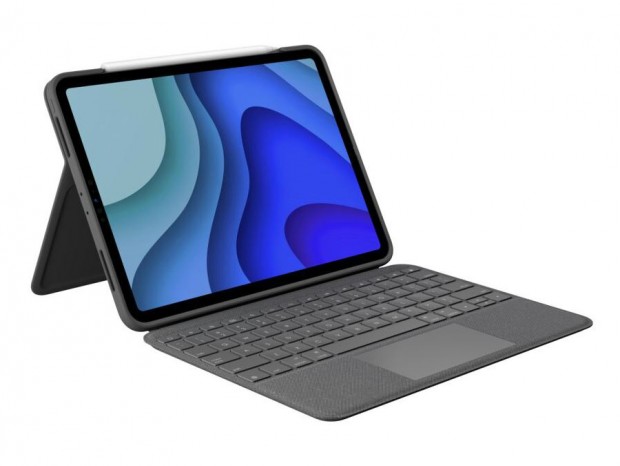 ロジクール、iPad Pro 11インチ対応のトラックパッド付きキーボード一体型ケース発売