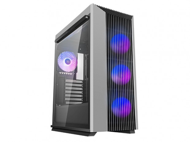 4基のARGBファンを搭載する高エアフローミドルタワー、Deepcool「CL500 4F AP」