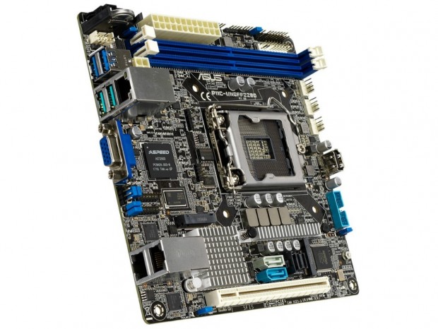 デュアルM.2搭載のXeon E対応Mini-ITXマザーボード、ASUS「P11C-I