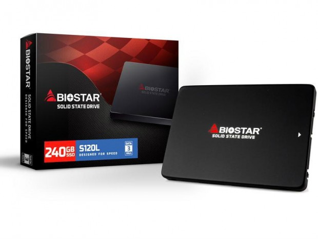 3D QLC NAND採用のエントリーSATA3.0 SSD、BIOSTAR「S120L」シリーズ