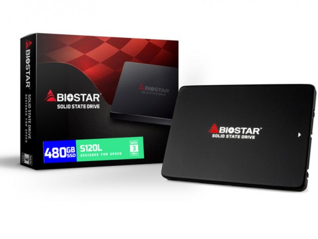 3D QLC NAND採用のエントリーSATA3.0 SSD、BIOSTAR「S120L」シリーズ