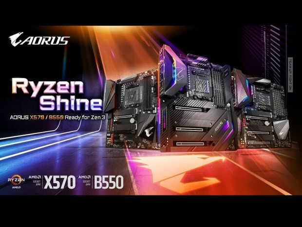 GIGABYTE、AMD 500シリーズマザーボードに「Ryzen 5000」対応BIOS提供開始