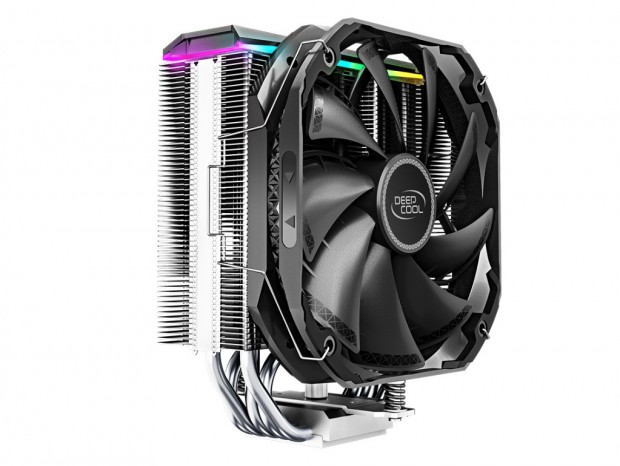 Deepcool、TDP220Wまで対応するスリムサイドフロー「AS500」発売