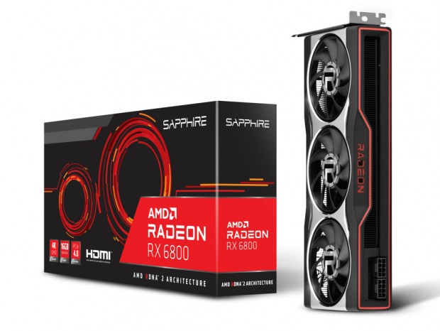 SAPPHIRE、Radeon RX 6800シリーズ搭載グラフィックスカード計2モデル