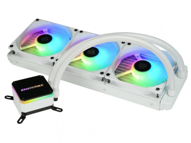 360mmラジエター採用の白いオールインワン型水冷ユニットがENERMAXから