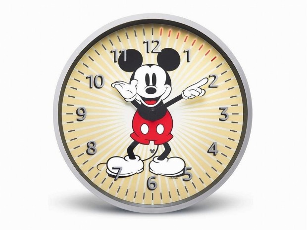 Amazon Echoと連動する壁掛け時計「Echo Wall Clock」にミッキーマウスモデル