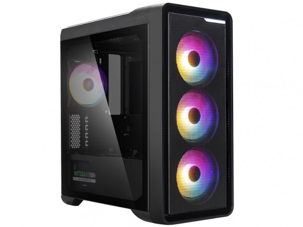 フロントオールメッシュの高エアフローミニタワー、ZALMAN「M3 PLUS RGB」