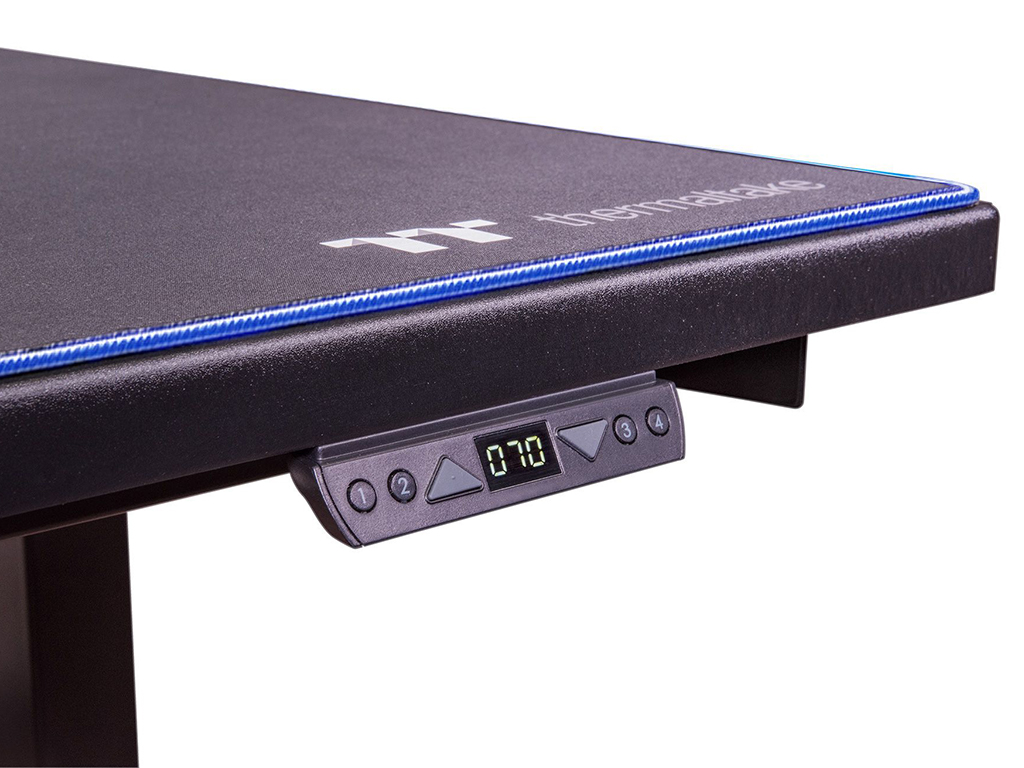 RGBマウスパッド付き電動昇降式ゲーミングデスク、「TOUGHDESK 300