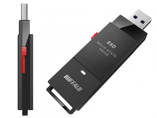 バッファロー、USB3.2 Gen.1対応スティック型外付けSSD「SSD-PUTA」シリーズ