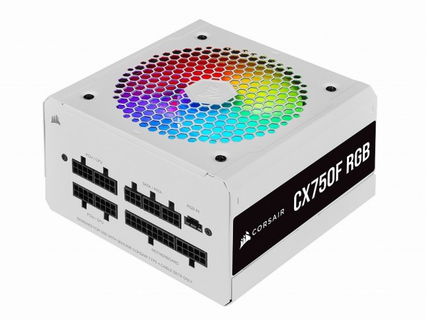 CORSAIR、ARGBが映えるフルモジュラーのBRONZE認証電源「CFX RGB」シリーズ発売