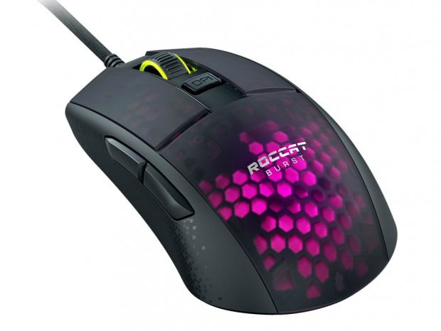 新設計光学スイッチ採用の超軽量ゲーミングマウス、ROCCAT「BURST PRO」