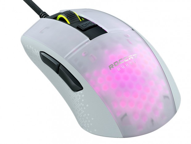 新設計光学スイッチ採用の超軽量ゲーミングマウス、ROCCAT「BURST PRO」
