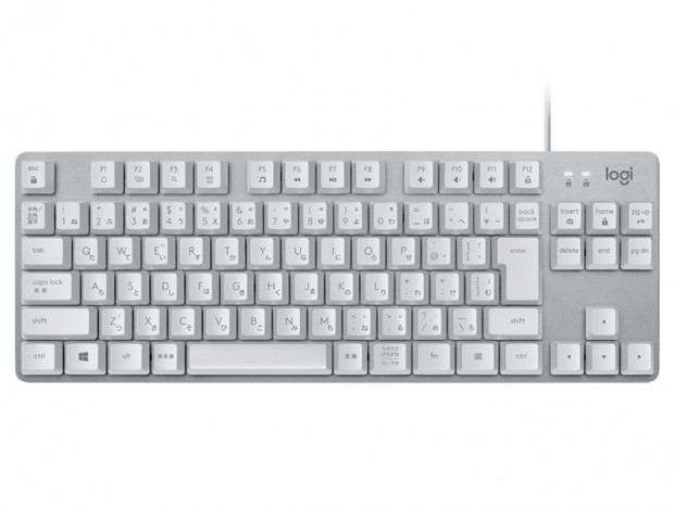 ロジクール、ビジネス向けテンキーレスメカニカルキーボード「K835」