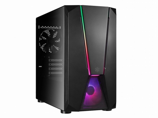 SilverStone、フロントARGBストリップ＆ARGBファン搭載のミニタワー「FARA V1M PRO」