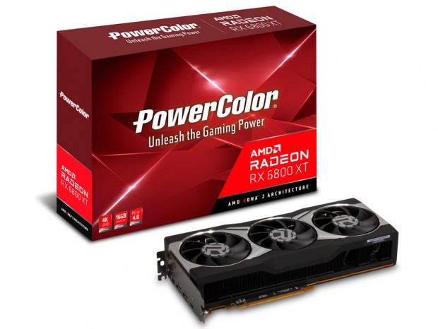 PowerColor、リファレンスデザインのRadeon RX 6800シリーズ国内発売