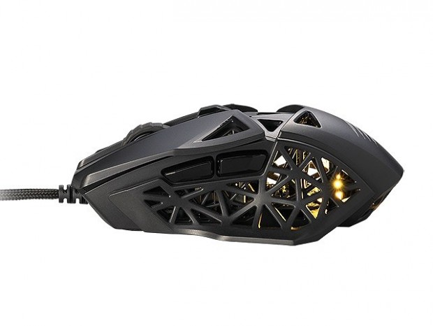 Mad Catz、“鳥の巣”デザインを採用した70gの超軽量ゲーミングマウス「M.O.J.O. M1」