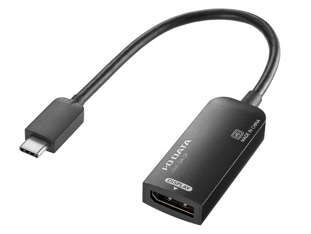 アイ・オー・データ、USB Type-CをDisplayPortに変換する4K対応アダプタ