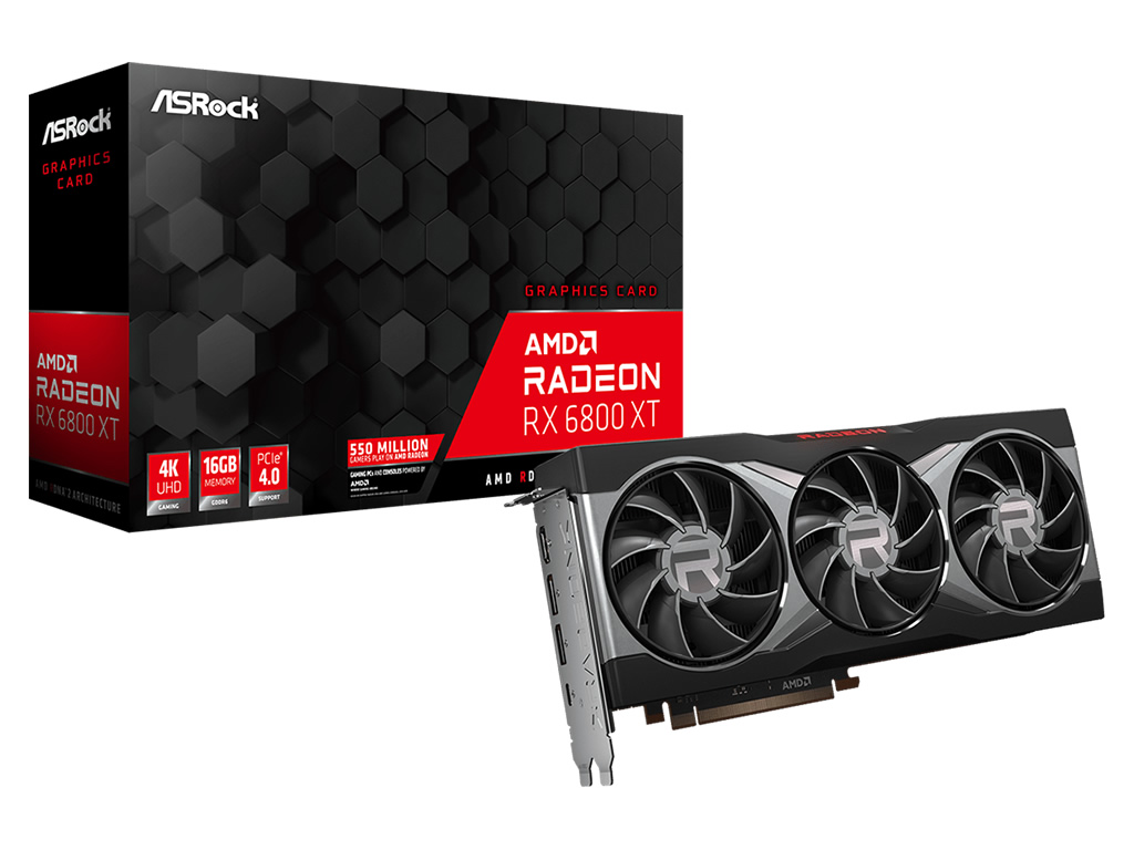 ASRock、Radeon RX 6800シリーズリファレンスモデルを20日より 