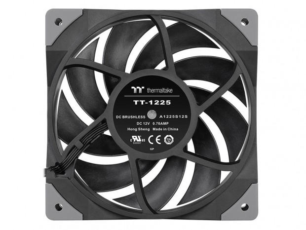 高静圧PWMファン2個パック、Thermaltake「TOUGHFAN 12 2Pack」発売