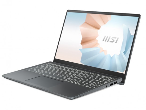 MSI、税込7万円以下のテレワーク向け14型ノート「Modern-14-B10MW-275JP」発売