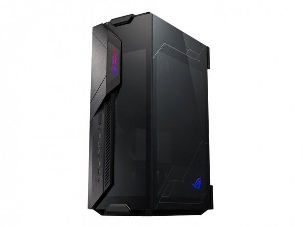 特許取得の11°傾斜デザインを採用するMini-ITXケース、ASUS「ROG Z11」