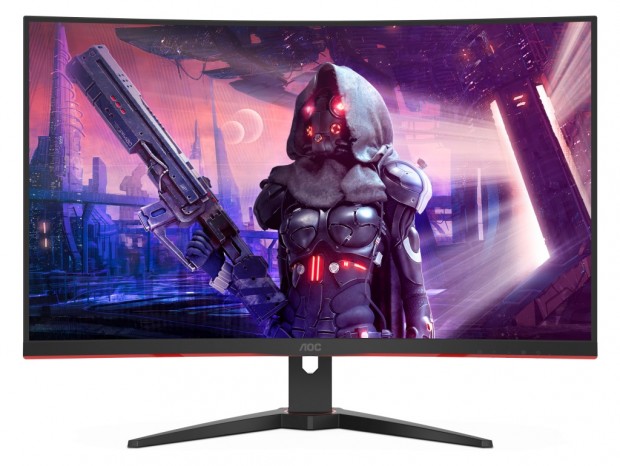 FreeSync Premium対応の31.5型曲面ゲーミング液晶、AOC「G2 gaming」シリーズ