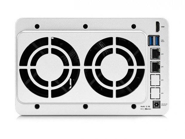 最大容量80TBのホームオフィス向け5ベイNAS、TerraMaster「F5-221」