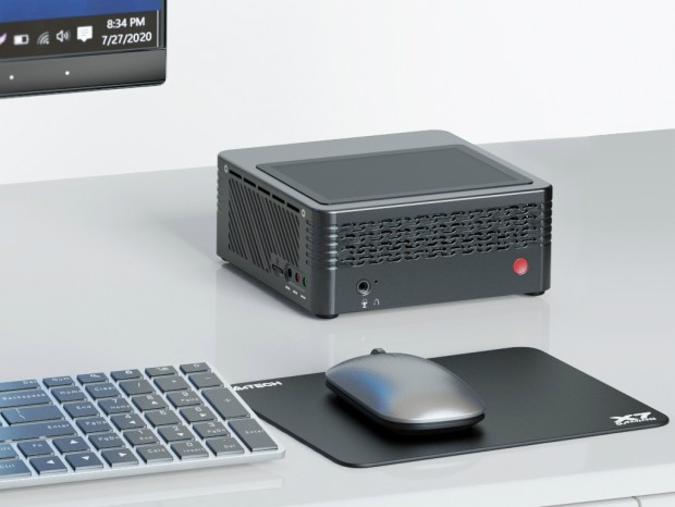 デスクトップ版Renoirを搭載する超小型PC、MINISFORUM「X400」