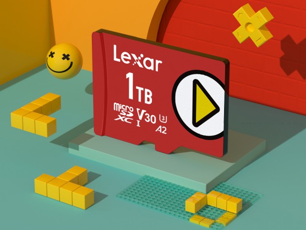 最大容量1TBのA2対応microSDXC、Lexar「PLAY microSDXC」シリーズ