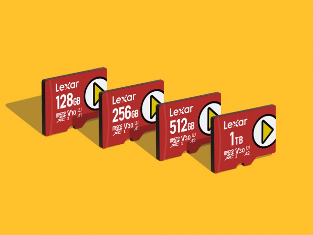 最大容量1TBのA2対応microSDXC、Lexar「PLAY microSDXC」シリーズ