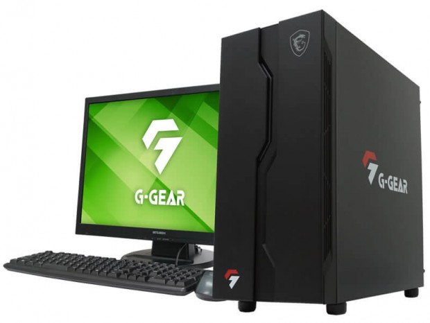 G-GEAR、ゲーミングPC「G-GEAR Powered by MSI」計3機種の予約販売がスタート