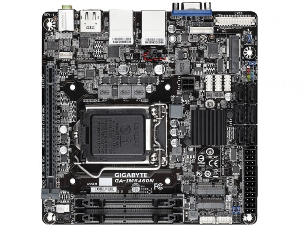 Intel B460チップ採用のMini-ITXマザーボード、GIGABYTE「GA-IMB460N」