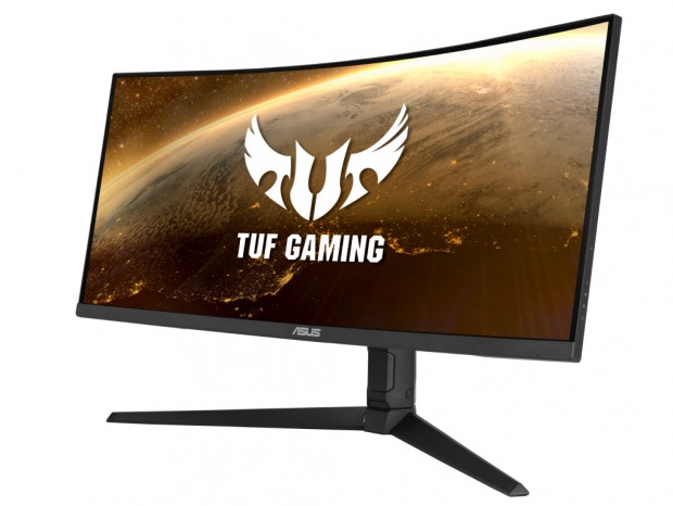 UWQHD解像度の34型曲面ゲーミング液晶、ASUS「TUF Gaming VG34VQL1B」
