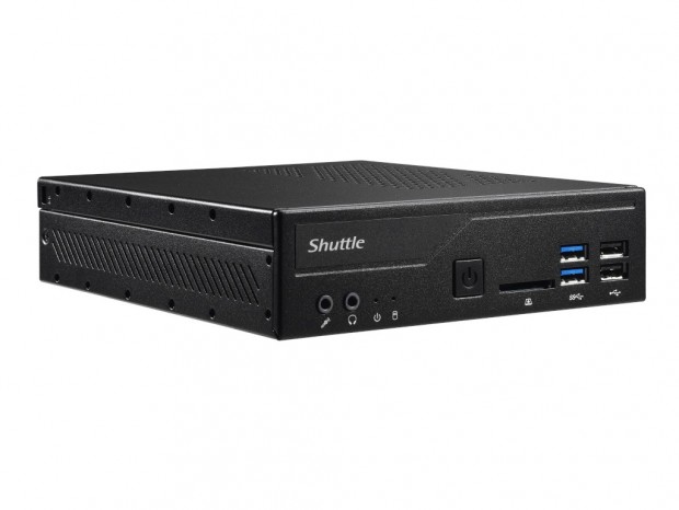 容量1.3リットルのComet Lake-S対応超小型ベアボーン、Shuttle「DH410」シリーズ
