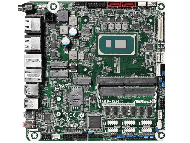 Tiger Lake搭載の組み込み向けMini-ITXマザーボード、ASRock Industrial「IMB-1224」