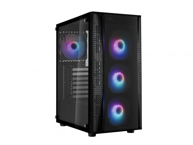 SilverStone、ミドルタワーPCケース「FARA」シリーズに4基のARGBファン搭載モデル追加