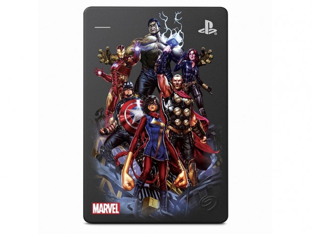 Seagate、アベンジャーズ仕様の限定版PS4向けストレージを今月発売