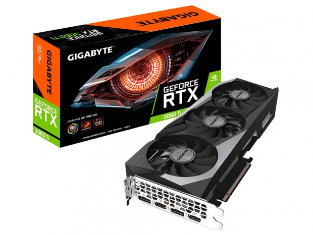 GIGABYTE、GeForce RTX 3060 Tiグラフィックスカード計4モデルを国内向けリリース