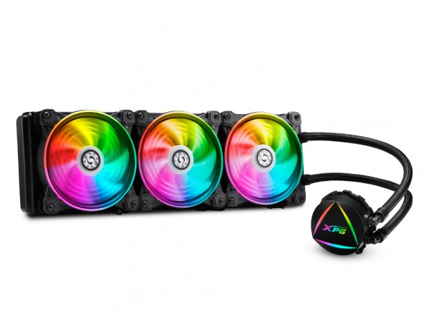 Ryzen TRにも対応する360mmラジエター採用オールインワン水冷「XPG LEVANTE 360」